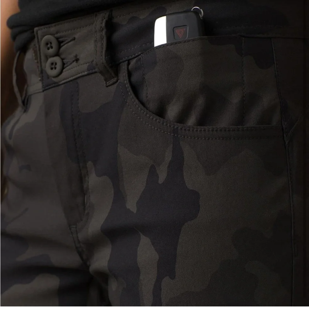 NWT PRANA HALLE STRAIGHT PANT II
CHARCOAL CAMO - Picture 6 of 11